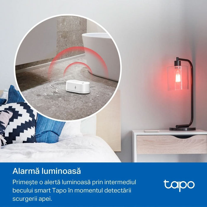 Senzor smart pentru detectarea scurgerilor de apa TP-LINK Tapo T300, IP67, alb WALTI