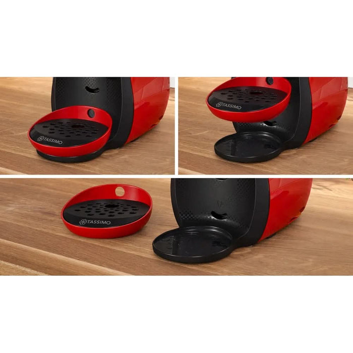 Espressor capsule BOSCH Tassimo Happy Friendly TAS103E, 0.7l, 1400W, rosu-negru WALTI