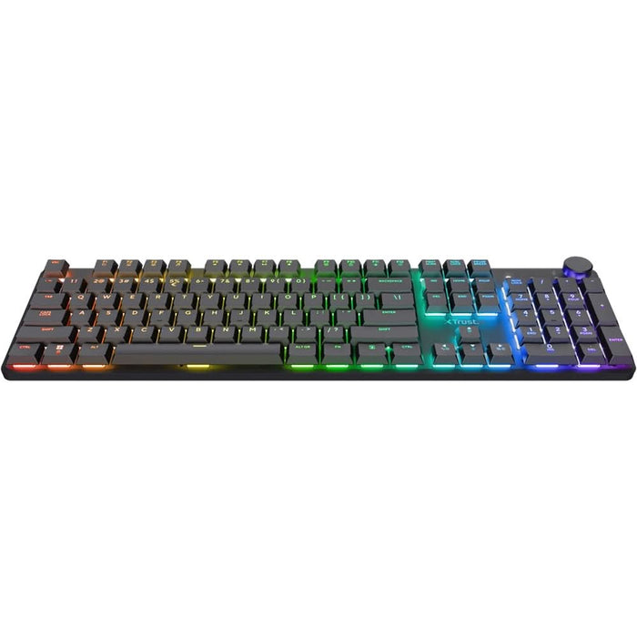 Tastatura Gaming Wireless Mecanica TRUST GXT 868 Torix, USB, Layout US, negru WALTI