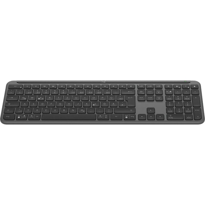 Tastatura Wireless LOGITECH K950, USB, Bluetooth, US INT, grafit WALTI