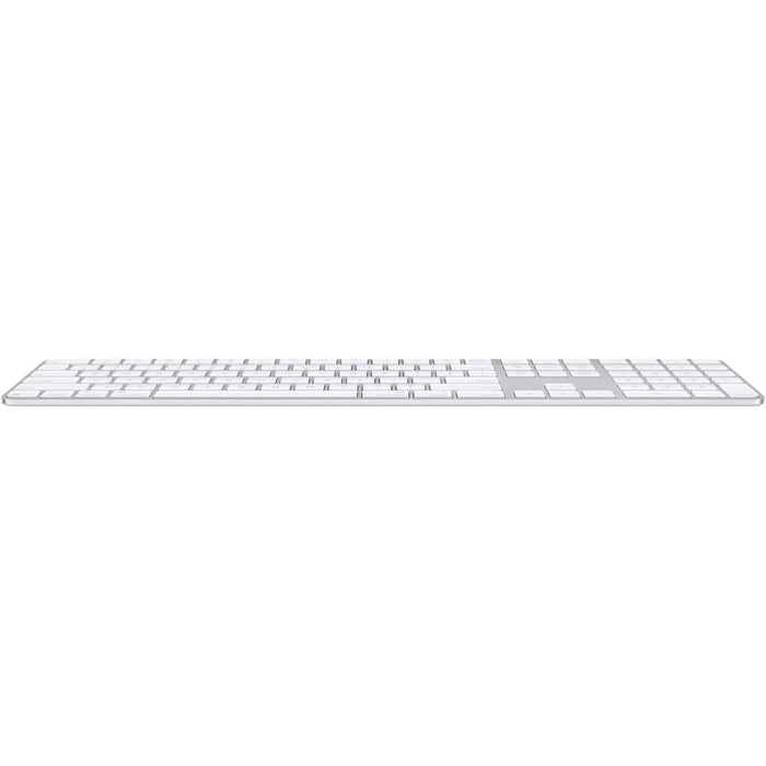 Tastatura Wireless APPLE Magic Keyboard cu Touch ID (2024), USB, Bluetooth, Layout INT English, alb - WALTI WALTI