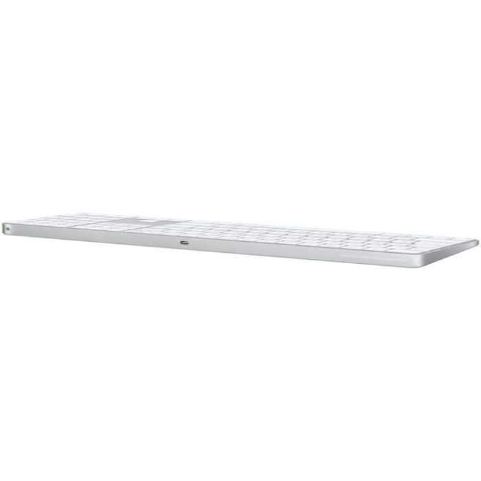 Tastatura Wireless APPLE Magic Keyboard cu Touch ID (2024), USB, Bluetooth, Layout INT English, alb - WALTI WALTI