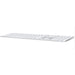 Tastatura Wireless APPLE Magic Keyboard cu Touch ID (2024), USB, Bluetooth, Layout INT English, alb - WALTI WALTI