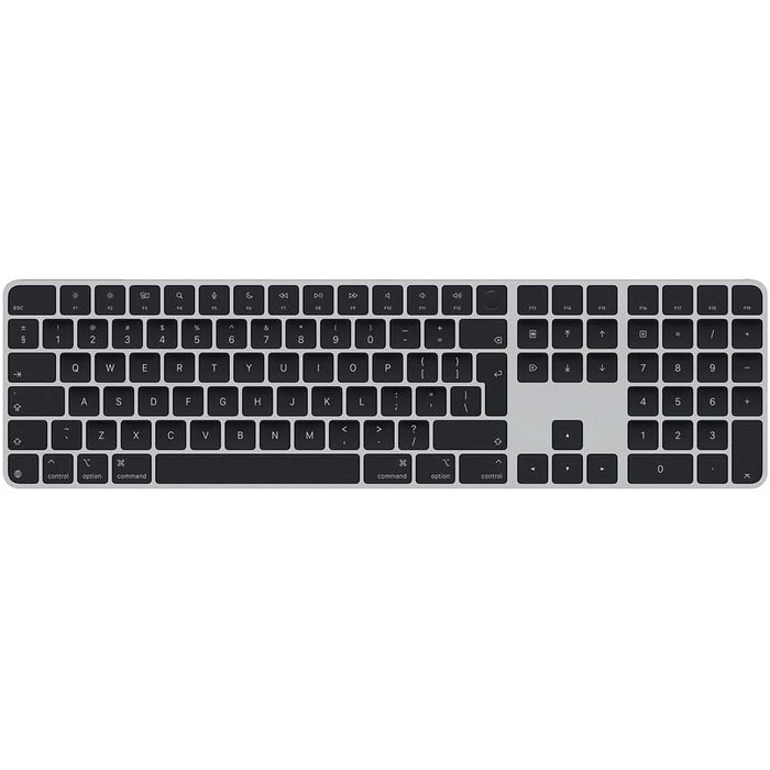 Tastatura Wireless APPLE Magic Keyboard cu Touch ID (2024), USB, Bluetooth, Layout INT English, negru WALTI
