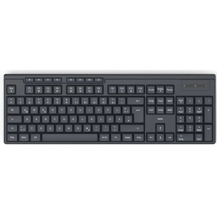 Tastatura Wireless HAMA WK-200, USB, Layout RO, negru WALTI