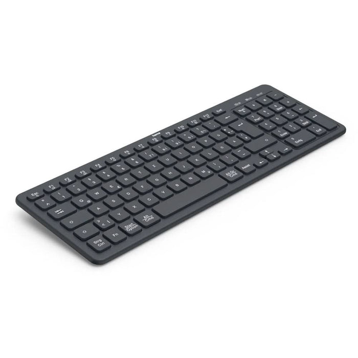 Tastatura Wireless HAMA WK-300, USB, Bluetooth, Layout RO, negru WALTI