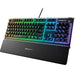 Tastatura Gaming STEELSERIES Apex 3, Whisper-Quiet Switch, USB, negru - WALTI WALTI