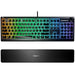 Tastatura Gaming STEELSERIES Apex 3, Whisper-Quiet Switch, USB, negru - WALTI WALTI
