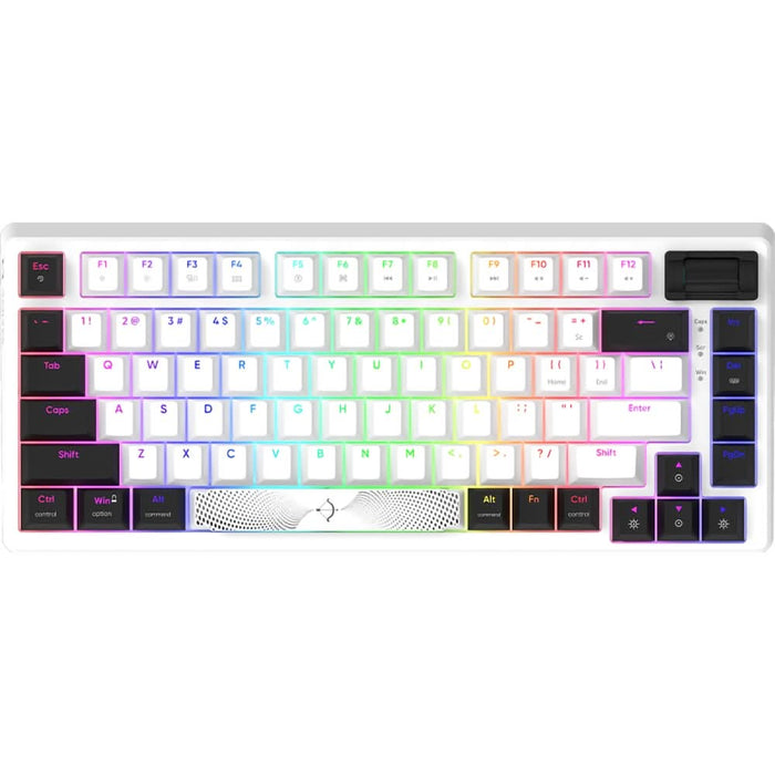 Tastatura Gaming Mecanica AQIRYS Adara Mini, USB, Layout US, alb WALTI