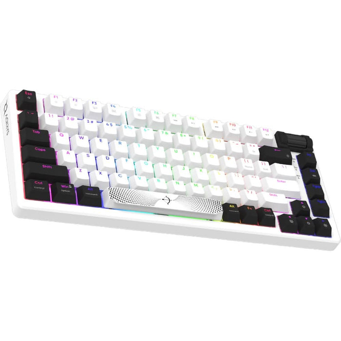 Tastatura Gaming Mecanica AQIRYS Adara Mini, USB, Layout US, alb WALTI