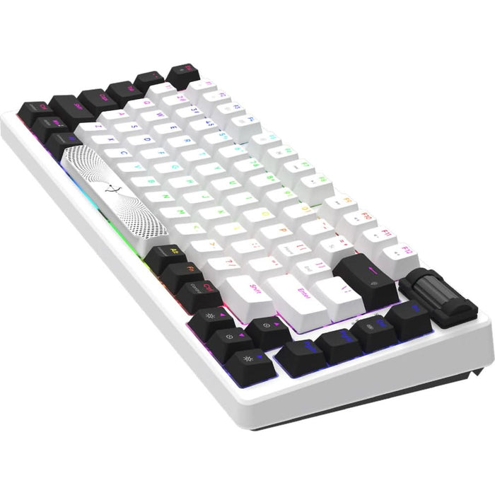 Tastatura Gaming Mecanica AQIRYS Adara Mini, USB, Layout US, alb WALTI