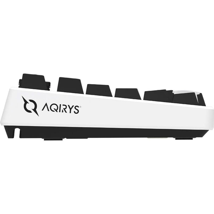 Tastatura Gaming Mecanica AQIRYS Adara Mini, USB, Layout US, alb WALTI