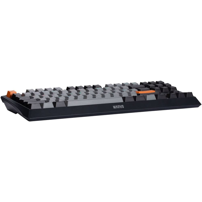 Tastatura Gaming Mecanica MARVO KG980B TKL, USB, Layout US, negru WALTI