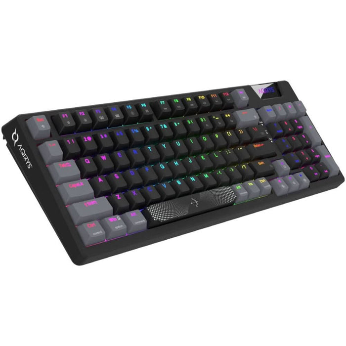 Tastatura Gaming Mecanica AQIRYS Adara, USB, Layout US, negru WALTI