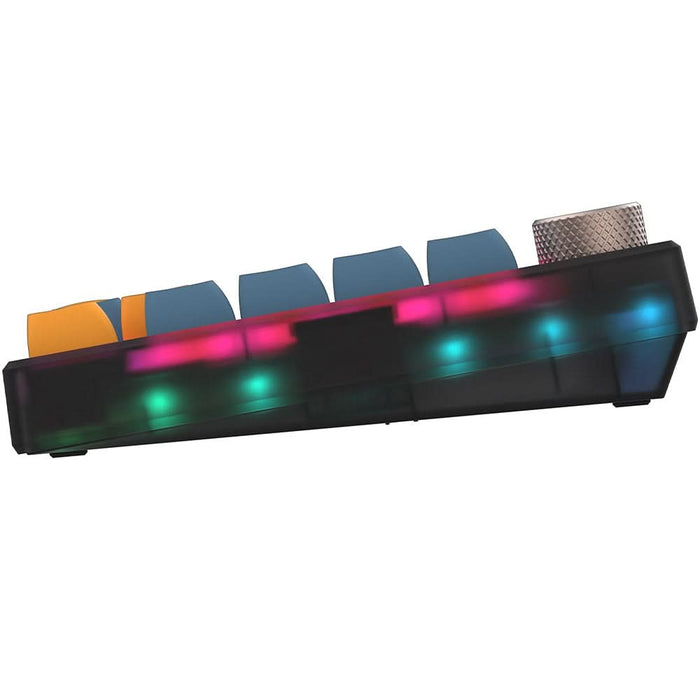 Tastatura Gaming Wireless mecanica AQIRYS Libertas, Bluetooth, Layout US, negru WALTI