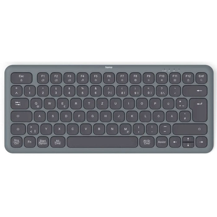 Tastatura Wireless HAMA WK-500, USB, Bluetooth, Layout US, negru WALTI