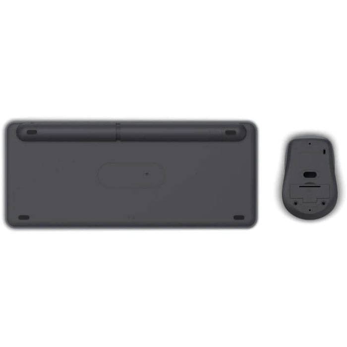 Kit tastatura si mouse Wireless HAMA WKM-500, USB, Bluetooth, Layout US, negru WALTI