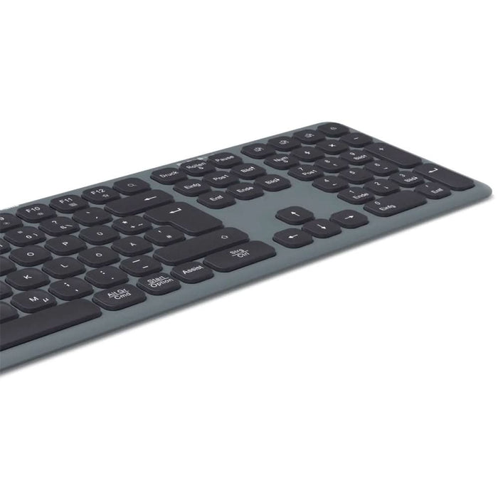 Tastatura Wireless HAMA WK-550, USB, Bluetooth, Layout US, negru WALTI