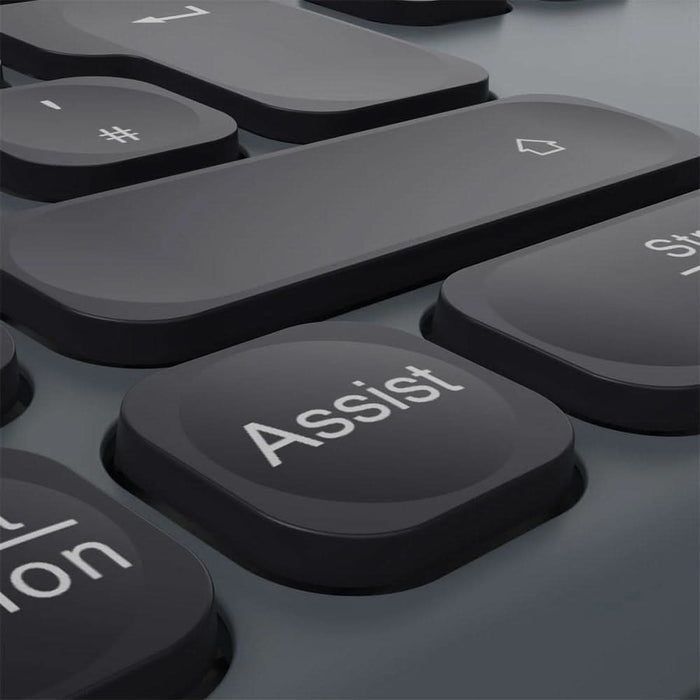 Kit tastatura si mouse Wireless HAMA WKM-550, USB, Bluetooth, Layout US, negru WALTI