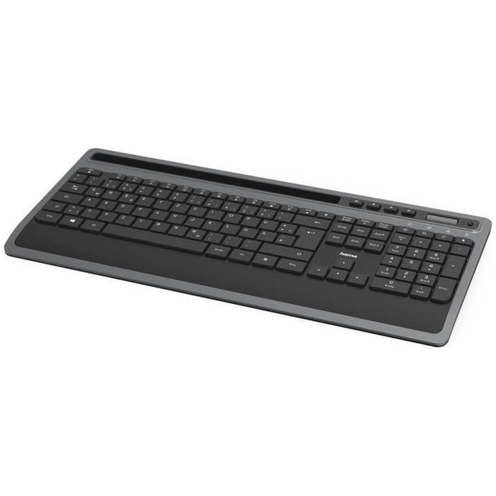 Kit tastatura si mouse Wireless HAMA KMW-600, USB, Layout US INT, negru WALTI