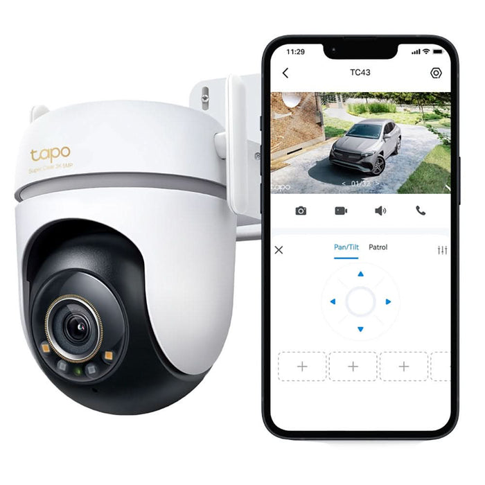 Camera IP Wireless TC43, 5MP, IR, Night Vision, alb WALTI