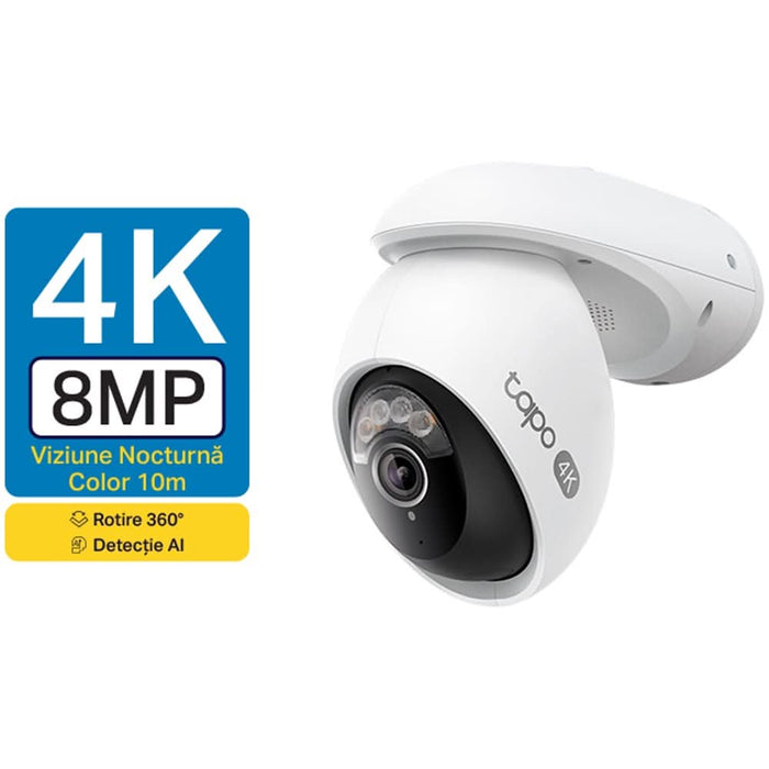 Camera IP Wireless TP-LINK TC46, 4K 2160p, IR, NightVision, alb WALTI