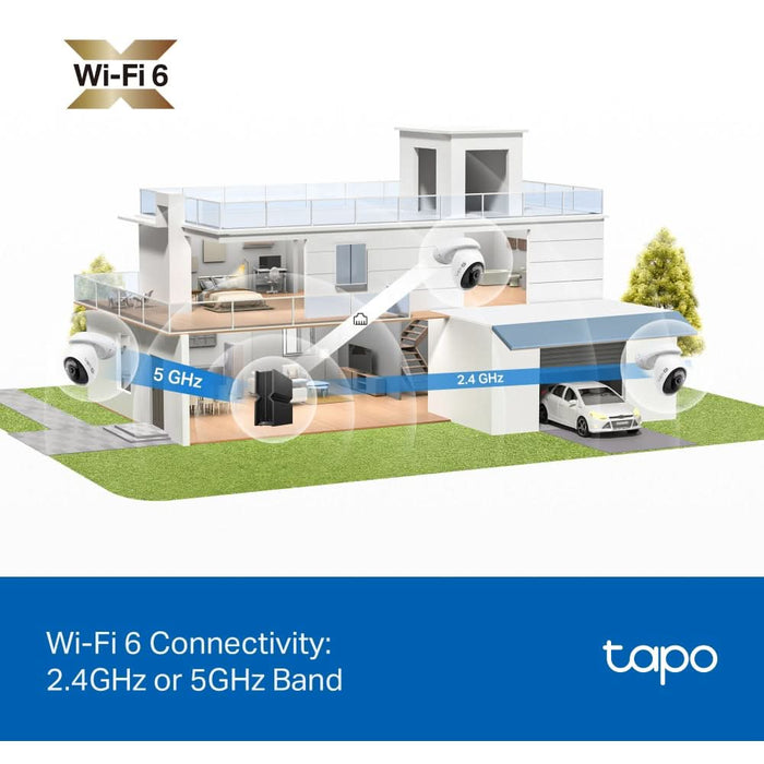 Camera IP Wireless TP-LINK TC46, 4K 2160p, IR, NightVision, alb WALTI