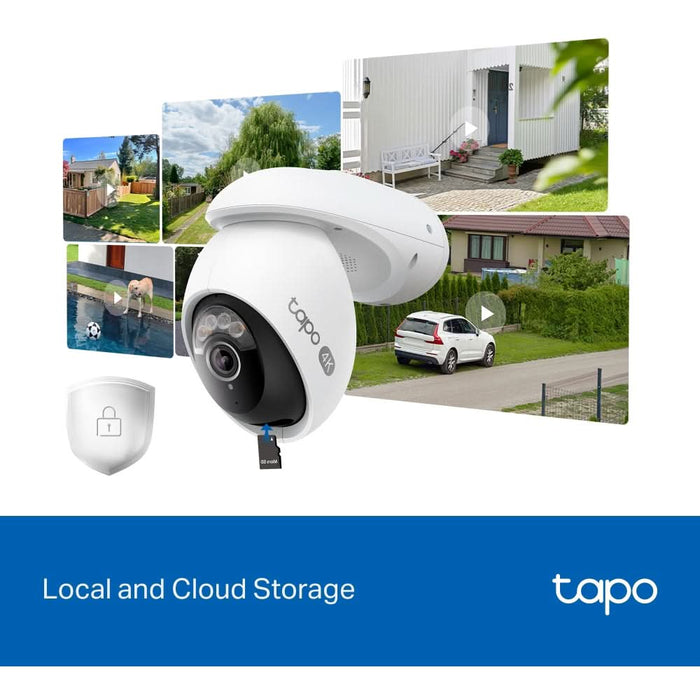 Camera IP Wireless TP-LINK TC46, 4K 2160p, IR, NightVision, alb WALTI