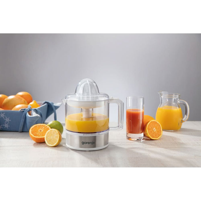 Storcator citrice GORENJE CJ30E, 0.8l, 30W, 1 treapta viteza, alb-argintiu WALTI