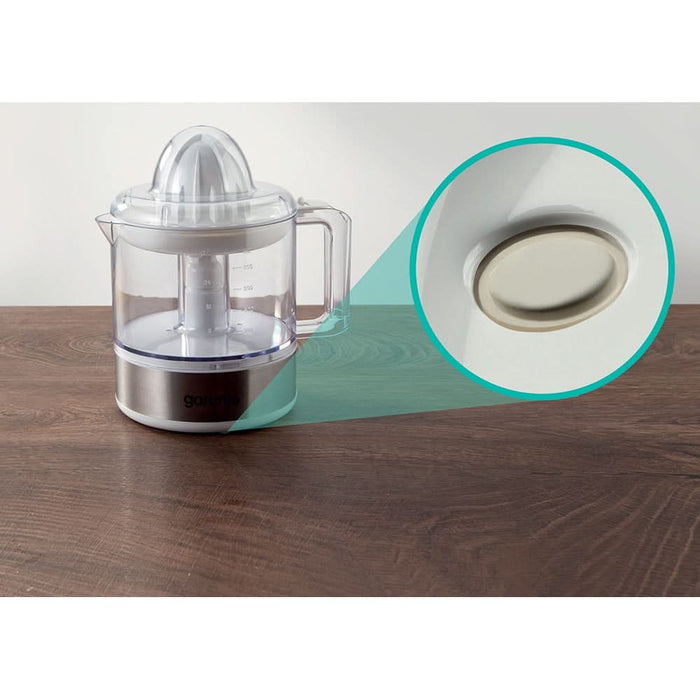 Storcator citrice GORENJE CJ30E, 0.8l, 30W, 1 treapta viteza, alb-argintiu WALTI