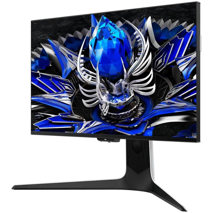 Monitor Mini LED Fast HVA TCL 27R83U, 27", 4K UHD, 160Hz, FreeSync Premium, HDR, boxe, alb-negru WALTI