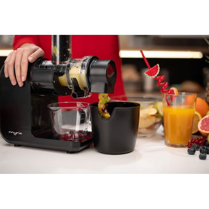 Storcator fructe si legume MYRIA MY4454, 0.5l, 200W, 2 trepte viteza, negru WALTI