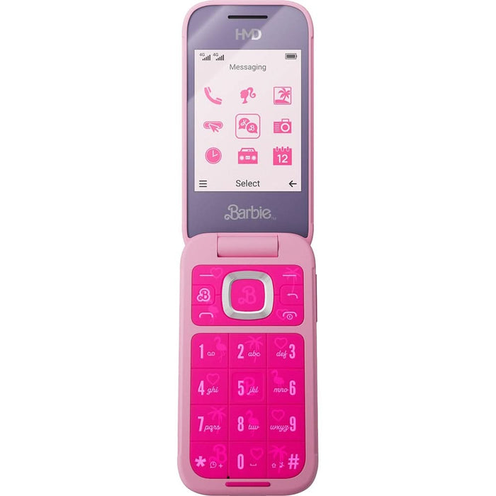 Telefon HMD Barbie Phone, 128MB, 64MB RAM, 4G, Dual SIM, Pink - WALTI WALTI