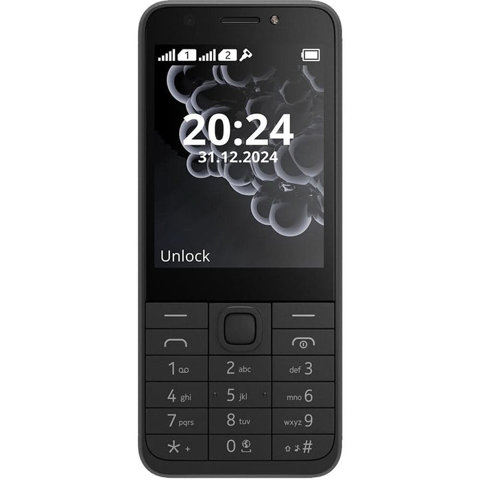 Telefon NOKIA 230 2024, 8MB RAM, 2G, Dual SIM, Black - WALTI WALTI