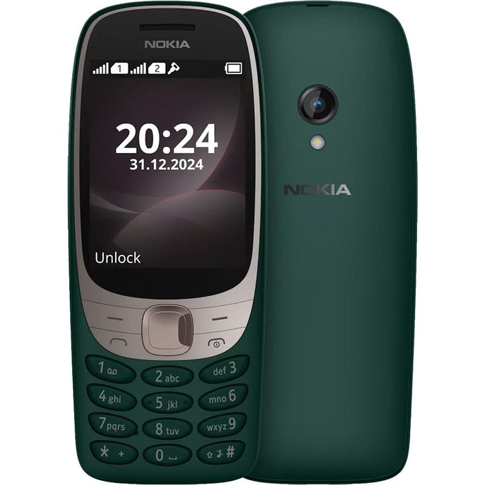 Telefon NOKIA 6310 2024, 16MB RAM, 2G, Dual SIM, Dark Green - WALTI WALTI