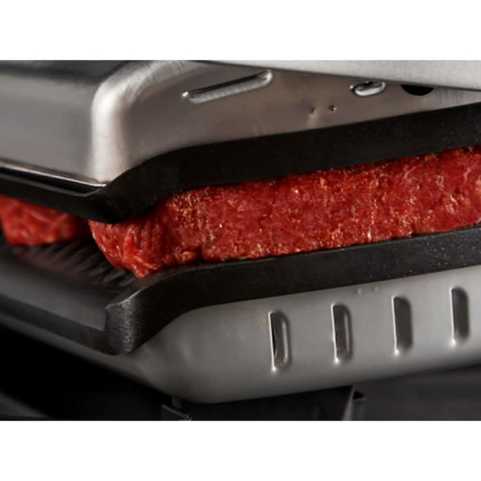 Gratar electric TEFAL OptiGrill+ GC718D10, 2000W, 6 programe automate, argintiu-negru WALTI
