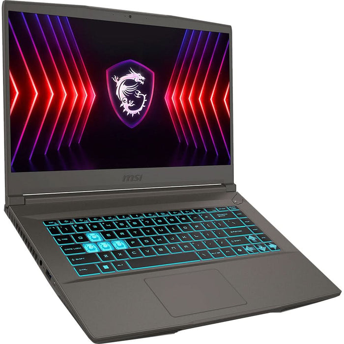 Laptop Gaming MSI Thin 15 B12VE-2673XRO, Intel Core i5-12450H pana la 4.4GHz, 15.6" Full HD, 16GB, SSD 512GB, NVIDIA GeForce RTX 4050 6GB, Free DOS, negru WALTI