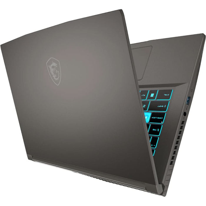Laptop Gaming MSI Thin 15 B12VE-2673XRO, Intel Core i5-12450H pana la 4.4GHz, 15.6" Full HD, 16GB, SSD 512GB, NVIDIA GeForce RTX 4050 6GB, Free DOS, negru WALTI