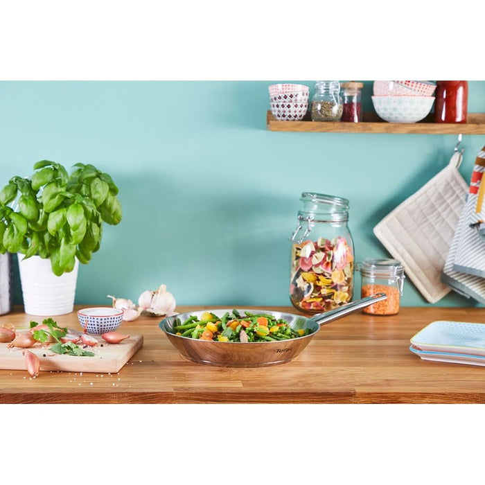 Tigaie TEFAL B9210455, 24cm, inox, argintiu WALTI
