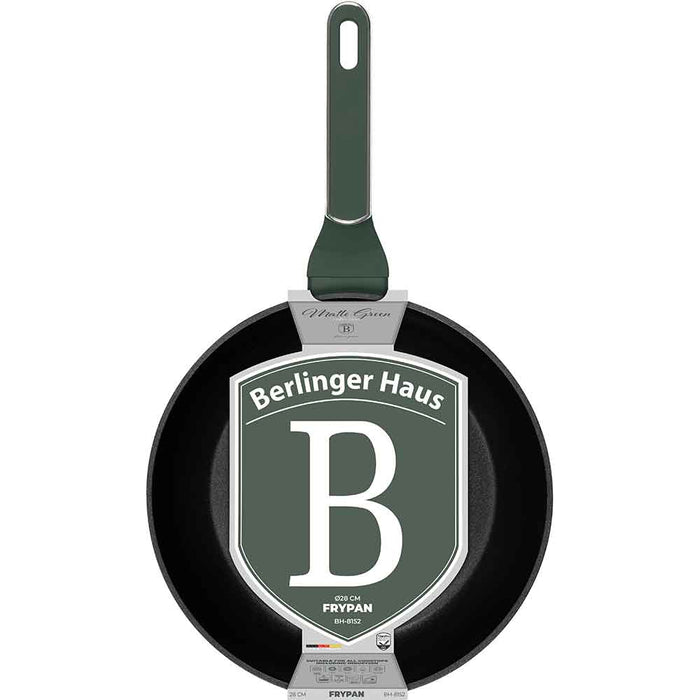 Tigaie BERLINGER HAUS BH 8152, 28cm, aluminiu, verde mat WALTI