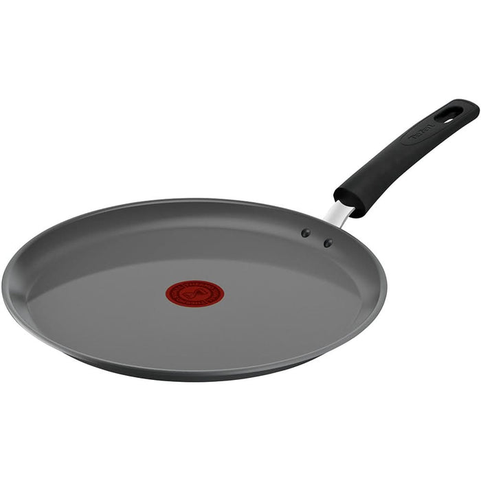 Tigaie pentru clatite TEFAL Renew+ C4243853, 25 cm, aluminiu, Thermo-Signal, gri WALTI