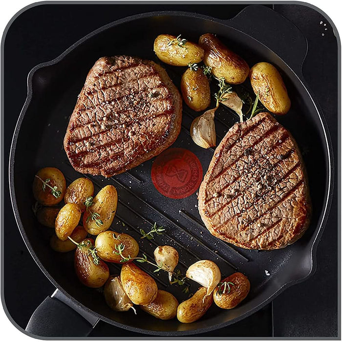 Tigaie grill TEFAL XL Force C6854055, 26cm, aluminiu, negru WALTI