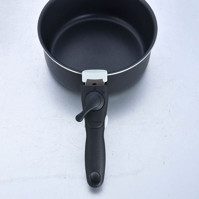 Set vase MYRIA MC4012, 8 piese, 16-20cm, aluminiu, negru WALTI
