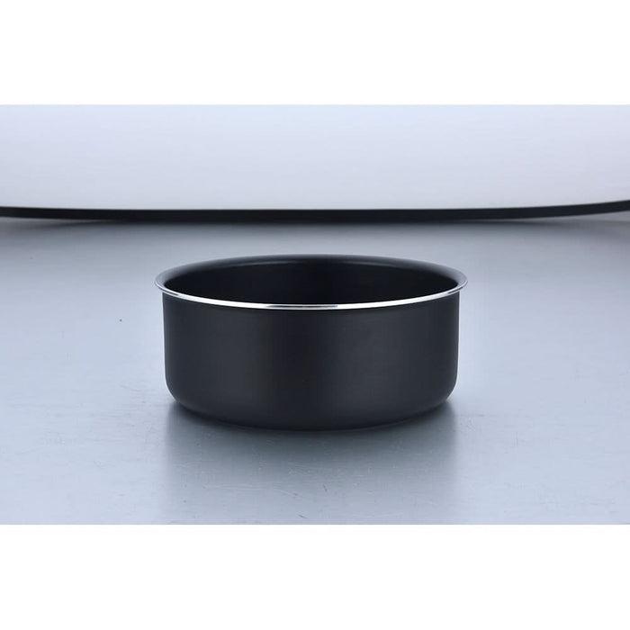 Set vase MYRIA MC4012, 8 piese, 16-20cm, aluminiu, negru WALTI