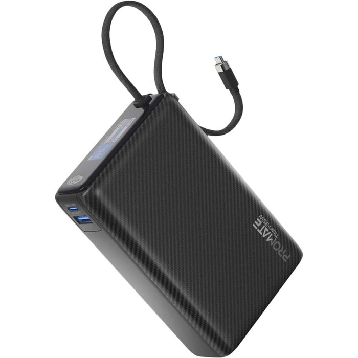 Baterie externa PROMATE Titan-35W, 20000mAh, 1x USB-A, 1x USB-C Power Delivery (PD) 35W, negru WALTI