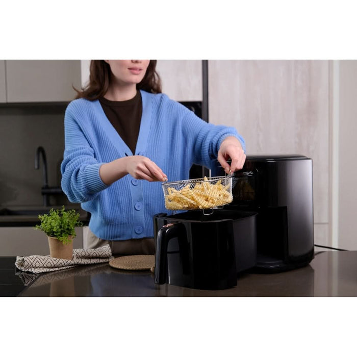 Friteuza cu aer cald MYRIA MY4467, 6,5l, 1700W, negru WALTI