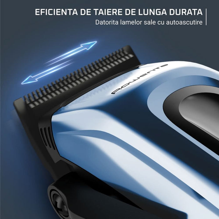 Aparat de tuns ROWENTA Barber Experience TN1551E0, acumulator, 3-25 mm, albastru WALTI