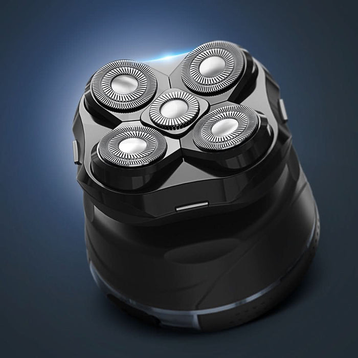 Aparat de ras pentru cap ROWENTA Head Shaver TN3110E0, acumulator, autonomie 80 min, albastru-negru WALTI