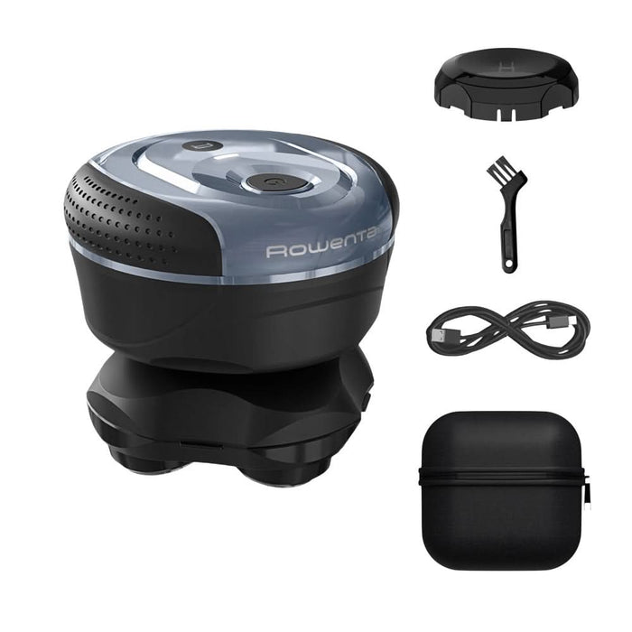 Aparat de ras pentru cap ROWENTA Head Shaver TN3110E0, acumulator, autonomie 80 min, albastru-negru WALTI