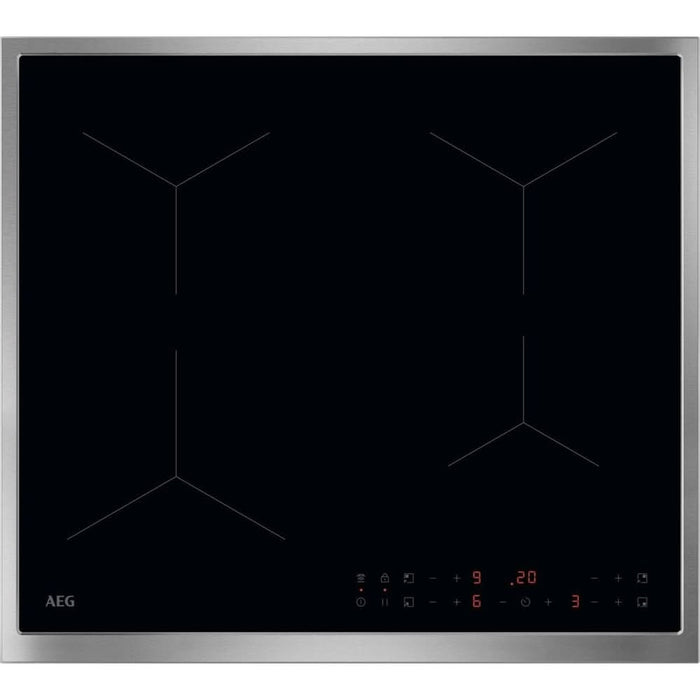 Plita incorporabila AEG TN64IA00XB, Inductie, 4 arzatoare, Touch Control, negru WALTI